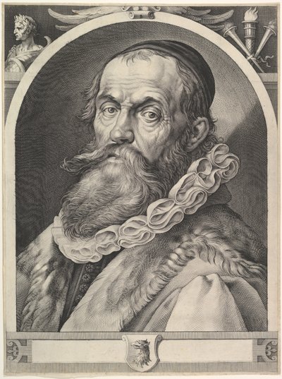 Ritratto di Hendrick Goltzius, ca. 1617 da Jan Muller