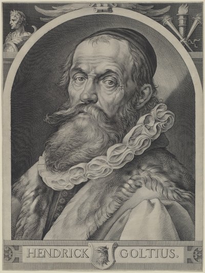 Ritratto di Hendrick Goltzius da Jan Muller, Hendrick Goltzius