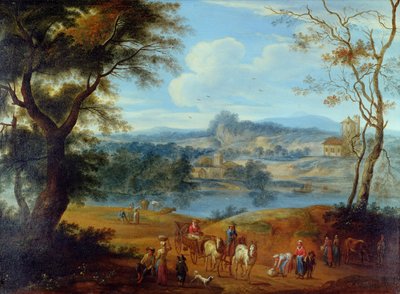 Paesaggio da Jan Peter van the Elder Bredael
