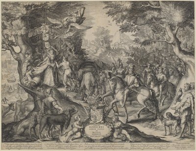 Allegoria dello Stato Fiorente delle Province Unite da Jan Pietersz Saenredam