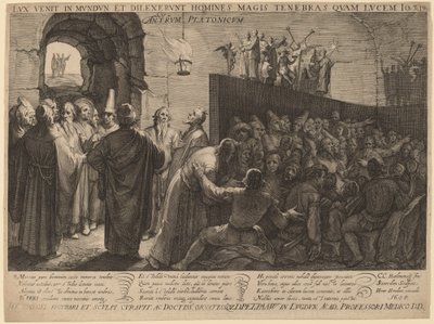 La caverna di Platone da Jan Pietersz Saenredam after Cornelis Cornelisz van Haarlem