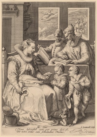 Mattina da Jan Pietersz Saenredam, after Hendrik Goltzius