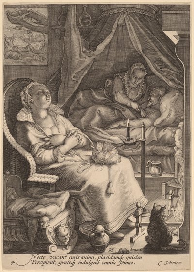Notte da Jan Pietersz Saenredam, after Hendrik Goltzius