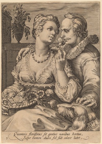 Olfatto da Jan Pietersz Saenredam after Hendrik Goltzius