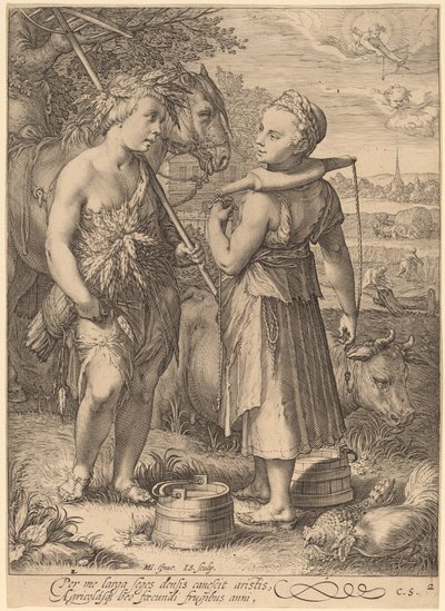 Estate da Jan Pietersz Saenredam after Hendrik Goltzius