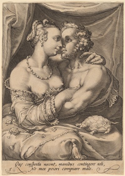 Tatto da Jan Pietersz Saenredam after Hendrik Goltzius