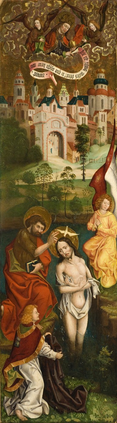Battesimo di Cristo da Jan Polack