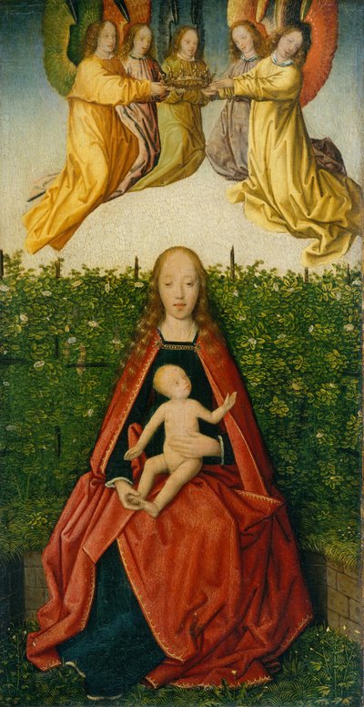 Vergine e Bambino, ca. 1495-1500 da Jan Provoost