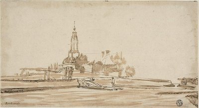Porta di Haarlem ad Amsterdam da Jan Ruischer
