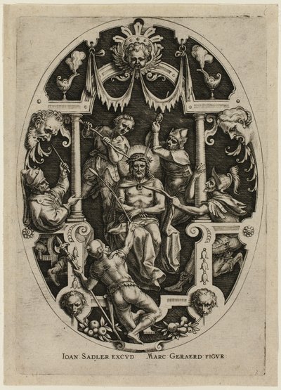 Coronazione di spine, dalla Passione di Cristo da Jan Sadeler I