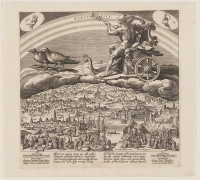 Mercurius, da I sette pianeti da Jan Sadeler I