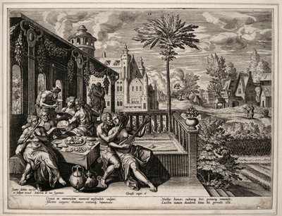 Genesi Capitolo 6, versetto 9, c.1600 da Jan Sadler