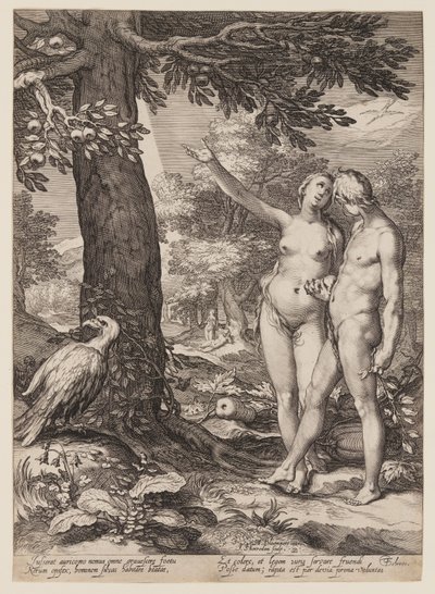 Adamo ed Eva davanti all