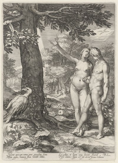 Adamo ed Eva davanti all