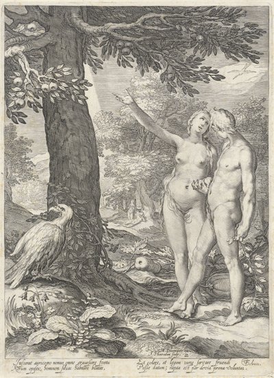Adamo ed Eva davanti all