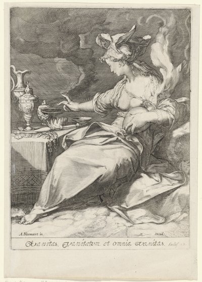 Allegoria della vanità (Vanitas) da Jan Saenredam