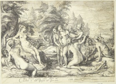 Diana e Callisto da Jan Saenredam