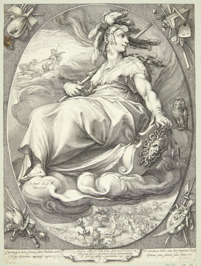 Minerva da Jan Saenredam