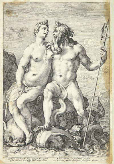 Nettuno e Anfitrite da Jan Saenredam