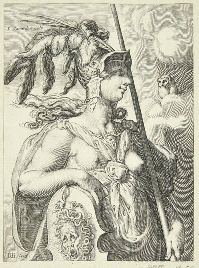Pallade da Jan Saenredam