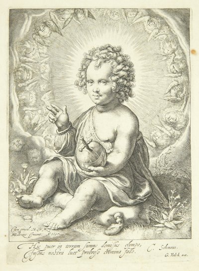 Salvator Mundi da Jan Saenredam