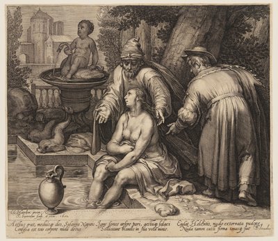 Susanna e gli anziani da Jan Saenredam