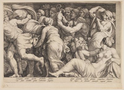 La punizione di Niobe (Plate 8) da Jan Saenredam