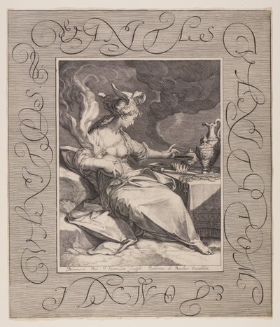 Vanitas Vanitatum et Omnia Vanitas da Jan Saenredam