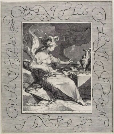 Vanità, vanità, tutto è vanità da Jan Saenredam