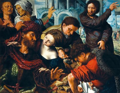 Vocazione di San Matteo da Jan Sanders Hemessen van