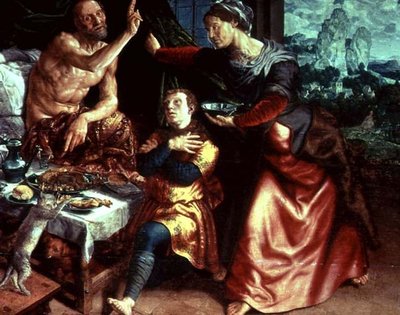 Isacco benedice Giacobbe da Jan Sanders van Hemessen