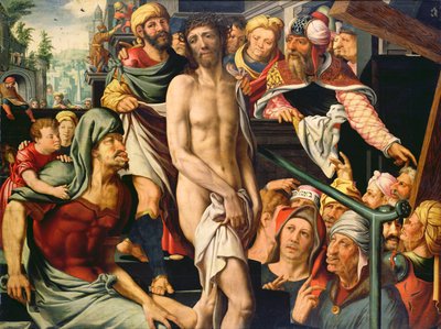 La derisione di Cristo da Jan Sanders van Hemessen