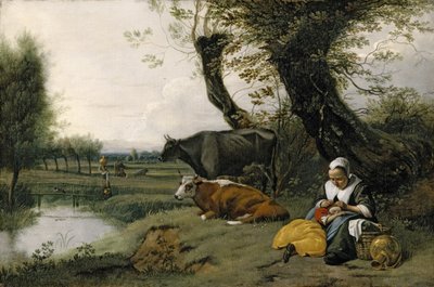 Scena Pastorale, c.1667-1668 da Jan Siberechts