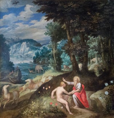 Creazione di Adamo da Jan Soens