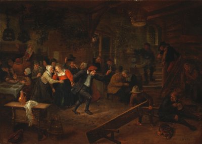Un banchetto di nozze da Jan Steen