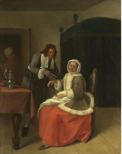 Amanti del vino da Jan Steen
