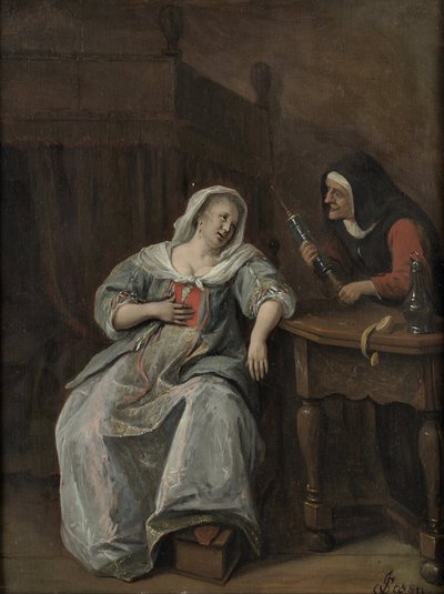 La donna malata da Jan Steen