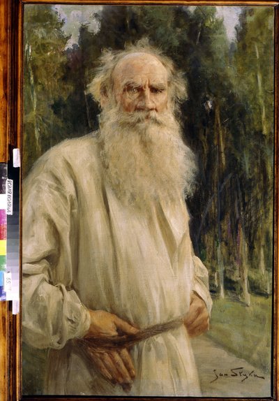 Ritratto di Lev Tolstoj da Jan Styka