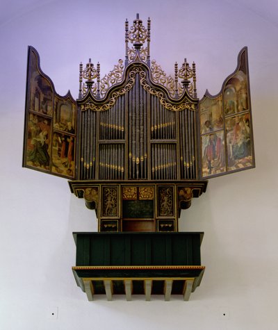Organo Dipinto, 1526 da Jan Swart Van Groningen