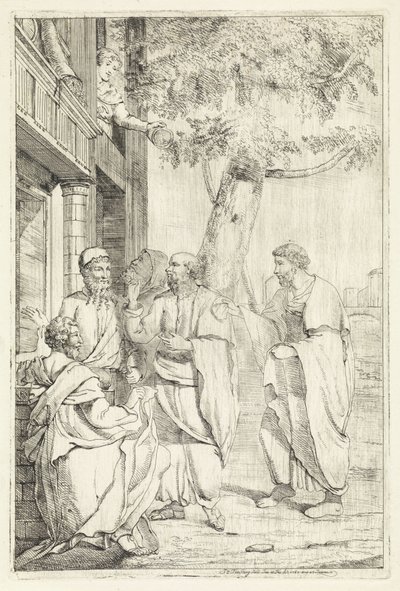 Socrate e Santippe da Jan Tersteeg