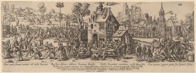 Fiera di campagna da Jan Theodor de Bry after Sebald Beham