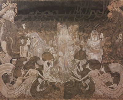 Die drei Verlobten da Jan Toorop