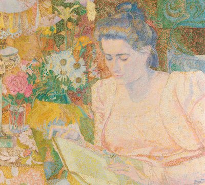Ritratto di Mrs Marie Jeannette de Lange da Jan Toorop