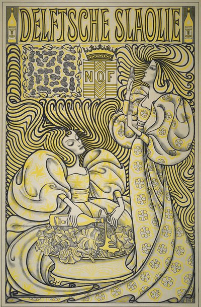 Poster per olio di insalata di Delft da Jan Toorop