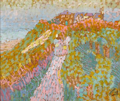 Le dune a Domburg, 1908 da Jan Toorop