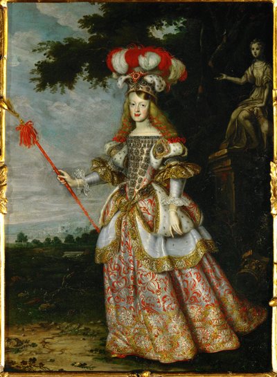 Margarita Teresa, Infanta di Spagna, in costume teatrale (rame) da Jan Thomas