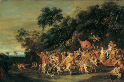 Il Trionfo di Bacco, c.1650 da Jan Thomas van Ieperen