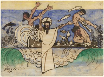 La pesca miracolosa da Jan Toorop