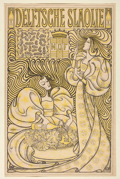 Delftsche Slaolie (Olio per insalata di Delft) da Jan Toorop