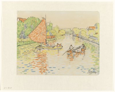 Canale a Veere da Jan Toorop